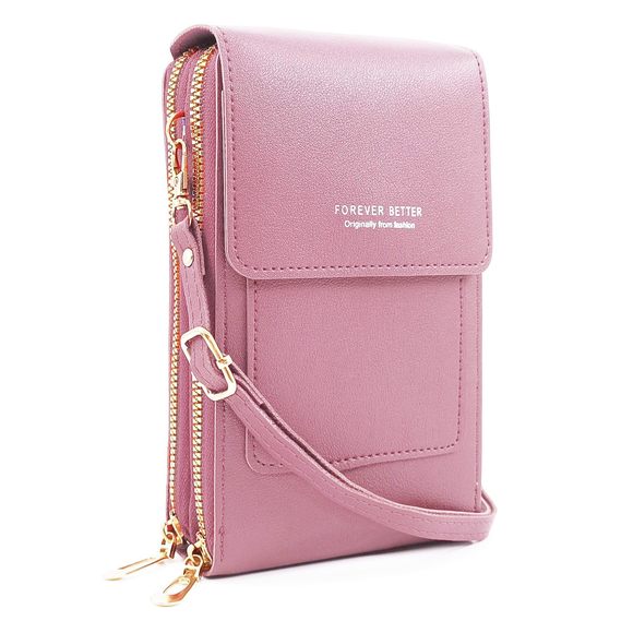 Lht Purple Mini Crossbody Bags Cell Phone Purse Wallet Ladies ^_^ - Picture 1 of 6